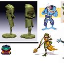 Mi proyecto del curso: Modelado de personajes low poly para videojuegos. 3D, Modelagem 3D, Videogames, Design de personagens 3D, e Design de videogames projeto de Mariano Vittor - 21.11.2022