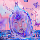 Embotellada. Un progetto di Illustrazione tradizionale, Belle arti, Disegno di ritratti, Disegno digitale, Disegno e Illustrazione digitale di Maia Velro - 31.07.2022