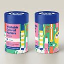 Kids Packaging. Design, Traditional illustration, Character Design, Packaging, Creating with Kids, and Logo Design project by Loulou & Tummie - 11.22.2022
