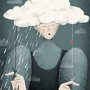 Feelings Ein Projekt aus dem Bereich Traditionelle Illustration, Design von Figuren, Malerei, Kreativität, Zeichnung, Digitale Illustration und Porträtzeichnung von Darka White - 22.11.2022