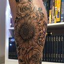 Floral Ein Projekt aus dem Bereich Tattoodesign von Josana Ribeiro Morais - 18.11.2022