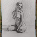 Mi proyecto del curso: Dibujo anatómico para principiantes. Een project van  Beeldende kunst,  Schetsen, Tekening met potlood,  Tekening, Realistische tekening y Anatomisch tekenen van Enrique Quispe Castillo - 19.11.2022
