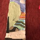 My project for course: Weaving and Upcycling: Craft Tapestries with Recycled Fabric. Un projet de Création d'accessoires, Décoration d'intérieur, Art textile, Tissage , et Design textile de Lynne Lamstein - 23.11.2022