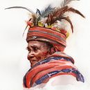Ifugao Elder. Een project van Aquarelschilderen van pfrancisco - 24.11.2022