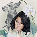 Mi proyecto del curso: Retrato ilustrado con Procreate. Projekt z dziedziny Trad, c, jna ilustracja, Grafika wektorowa, Ilustracja c, frowa i Portret użytkownika Noemí Jiménez - 21.11.2022