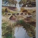 Mi proyecto del curso: Paisajes naturales en acuarela. Un progetto di Belle arti, Pittura e Pittura ad acquerello di aplimam2 - 24.11.2022