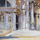 Painting with Sargent. Watercolor Painting, Drawing, Fine Arts, L, scape Architecture, Painting, Sketching, Realistic Drawing, Artistic Drawing, Botanical Illustration, Architectural Illustration, and Sketchbook project by Michele Bajona - 11.25.2022