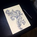 My project for course: Introduction to Etching Tattoos. Tattoo Design project by Albina - 11.23.2022
