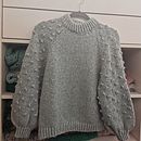 Mi proyecto del curso: Tejido de prendas de punto con mangas ranglán desde arriba. DIY, Tricô, e Design têxtil projeto de Carina Novarese - 04.11.2022