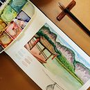 Mi proyecto del curso: Cuaderno de viaje en acuarela. Projekt z dziedziny Trad, c, jna ilustracja, Malowanie akwarelą,  R, sunek architektoniczn i Sketchbook użytkownika Joselyn Yanine Tabilo Maluenda - 21.11.2022