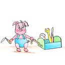 Il mio progetto del corso: Creazione di personaggi per libri illustrati con acquerelli. Un proyecto de Diseño de personajes, Pintura a la acuarela e Ilustración infantil de Sabrina Pugliese - 10.11.2022