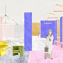 Mi proyecto del curso: Diseño de interiores para restaurantes by GRATIAMARE . Arhitectură de interior, Design interior, Decorațiuni interioare, Design cu amănuntul și Design spațial de antonellaccd - 11.27.2022