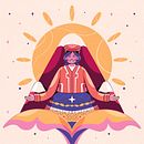 Mi proyecto del curso: Composición creativa para ilustración con Procreate. Traditional illustration, Creativit, Digital Illustration, and Digital Drawing project by Beatriz Molina Rios - 11.19.2022