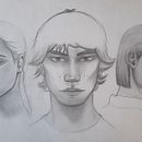 Mi proyecto del curso: Sketchbook de retrato: explora el rostro humano. Esboçado, Desenho, Desenho de retrato, Desenho artístico, e Sketchbook projeto de Leslie Gonzales - 27.11.2022