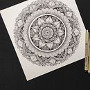 Mi proyecto del curso: El arte de dibujar mandalas: crea patrones geométricos . % deaquiavenus tarafından hazırlanan Çizim, Mürekkep İllüstras, Ve onu projesi - 11.28.2022