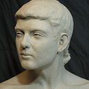 Mi proyecto del curso: Primer retrato en barro: modela un rostro a escala real . % Paloma Argibay tarafından hazırlanan Güzel sanatlar, He, Ve kel projesi - 11.28.2022