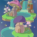 Meu projeto do curso: Design de mundos kawaii: crie ilustrações alegres Ein Projekt aus dem Bereich Design von Figuren, Digitale Illustration und Manga von Fabiana Bastos Rezende - 27.11.2022