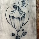 Mi proyecto del curso: Técnicas de tatuaje blackwork con línea fina. Tattoo Design project by Melissa Santel - 11.30.2022