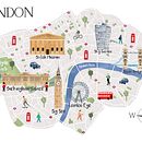 Mi proyecto del curso: Creación de mapas ilustrados: refleja la esencia de la ciudad. Projekt z dziedziny Trad, c, jna ilustracja, Infografika,  R, sunek, Ilustracja c, frowa, Malarstwo c, frowe i Design użytkownika Carmen Barbadillo - 30.11.2022