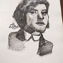 Mi proyecto del curso: Introducción al dibujo de retrato . Ilustrație tradițională, Arte plastice, Desen în creion, Desen, Desen de portret, Desen artistic și Figura Desen de Ailed Sauceda - 11.29.2022