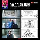 Warrior Nun - Storyboards. Traditional illustration, Film, Video, TV, Stor, and board project by Pablo Buratti - 11.30.2022