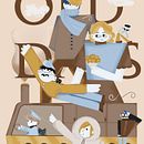 Mi proyecto del curso: Exploración de personajes para ilustración expresiva. Projekt z dziedziny Trad, c, jna ilustracja, Projektowanie postaci,  R, sunek, Ilustracja c i frowa użytkownika Rose Mahdaly - 26.11.2022