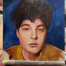 My project for course: Portrait Painting with Oil: Explore Light and Shade. Un progetto di Belle arti, Pittura e Pittura ad olio di Ruth Bullock - 01.12.2022