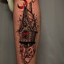 Mi proyecto del curso: Técnicas de tatuaje blackwork con línea fina. Un proyecto de Diseño de tatuajes de Miguel Pérez García - 01.12.2022