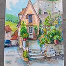 My project for course: Expressive Architectural Sketching with Colored Markers. Sketching, Drawing, Architectural Illustration, Sketchbook & Ink Illustration project by mar8844 - 12.02.2022