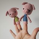 Mi proyecto del curso: Amigurumis: tejido de marionetas de dedo a crochet. Un projet de Crochet, Amigurumi, Conception de personnages, Conception de jouets , et Créativité avec les enfants de Claudia Luque - 02.12.2022