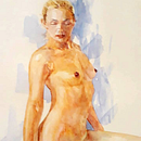 Estudio de figura humana en acuarela. Un projet de Aquarelle de Jose Puyelli - 03.12.2022