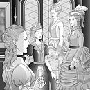 Rétro & Gothic. Un progetto di Illustrazione tradizionale e Fumetto di eklektika - 03.12.2022