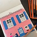 Mon projet du cours : Techniques de gouache : jouez avec votre carnet de croquis. Traditional illustration, Sketching, Creativit, Drawing, Watercolor Painting, Sketchbook, and Gouache Painting project by Aniès frao - 12.03.2022