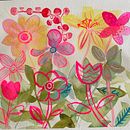 Mon projet du cours : Aquarelle florale créative : renouez avec la nature. Traditional illustration, Painting, Watercolor Painting, and Botanical Illustration project by Aniès frao - 12.03.2022
