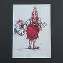 Finliner Art / Titel "Heiteres Beruferaten" . Een project van Traditionele illustratie van Heike Frohnhoff - 04.12.2022