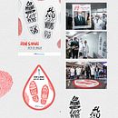 Diseño de la campaña "Deja tu huella. Dona sangre" . Projekt z dziedziny Design,  Reklama, Trad, c i jna ilustracja użytkownika Marta Rondón Núñez - 04.12.2022