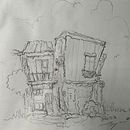 My project for course: Expressive Architectural Sketching with Colored Markers. Sketching, Drawing, Architectural Illustration, Sketchbook & Ink Illustration project by Joyce Chen - 12.02.2022