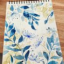 My project for course: Artistic Floral Watercolor: Connect with Nature Ein Projekt aus dem Bereich Traditionelle Illustration, Malerei, Aquarellmalerei und Botanische Illustration von kirstenbarbero - 06.12.2022