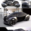 Audi One Space. Design, Automotive Design, and 3D Modeling project by Berk Kaplan - 12.08.2022