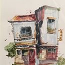 Expressive Architectural sketching with Albert Kiefer  . Ilustrație tradițională de Viv - 12.08.2022