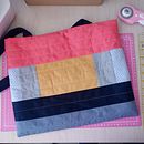 Mi proyecto del curso: Introducción al patchwork contemporáneo. Projekt z dziedziny Projektowanie mod,  Sz, cie, DIY, Wzornictwo tekst i liów użytkownika Diana Beltran - 09.12.2022