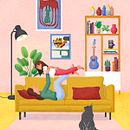 My project for course: Colorful Digital Illustration in Procreate. Traditional illustration, Drawing, Digital Illustration, and Digital Drawing project by Ana Rui Aguiar - 12.11.2022