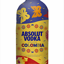 ABSOLUT VODKA - Colombian vibes. Traditional illustration, and Packaging project by Jorge Tirado Cacua - 06.07.2022