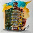 Mi proyecto del curso: Dibujo arquitectónico con acuarela y tinta . Membuat sketsa, Menggambar, Lukisan Cat Air, Ilustrasi Arsitektur, Buku sketsa & Ilustrasi Tinta proyek oleh juanita mejia madrid - 12.12.2022