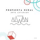 Mi proyecto del curso: Redacción de una propuesta comercial "Alwan" Mural Exterior. Een project van  Design management, Business,  Br, ing en identiteit y Schilderij van Odinn Strange - 12.12.2022