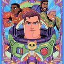 LIGHTYEAR DISNEY. Traditional illustration project by Raul Urias - 12.13.2022