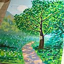 Mi proyecto del curso: Pintura de paisajes con gouache para principiantes Ein Projekt aus dem Bereich Bildende Künste, Malerei, Naturalistische Illustration und Gouachemalerei von Alberto Díaz Martínez - 13.12.2022