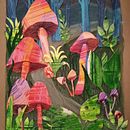 Mi proyecto del curso: Técnicas de ilustración infantil con sketchbook. Un proyecto de Diseño de personajes, Dibujo a lápiz, Ilustración infantil, Sketchbook, Pintura gouache y Álbum ilustrado						 de Andreea Sofia Carpov - 14.12.2022