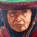 “Mexican face”. Een project van Aquarelschilderen van Ivone Machado - 08.10.2022