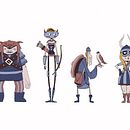 Mi proyecto del curso: Fábrica de personajes ilustrados. Projekt z dziedziny Trad, c, jna ilustracja, Projektowanie postaci, Ilustracja c, frowa, Ilustracje dla dzieci i Narracja użytkownika Sergi Perpinyà - 15.12.2022